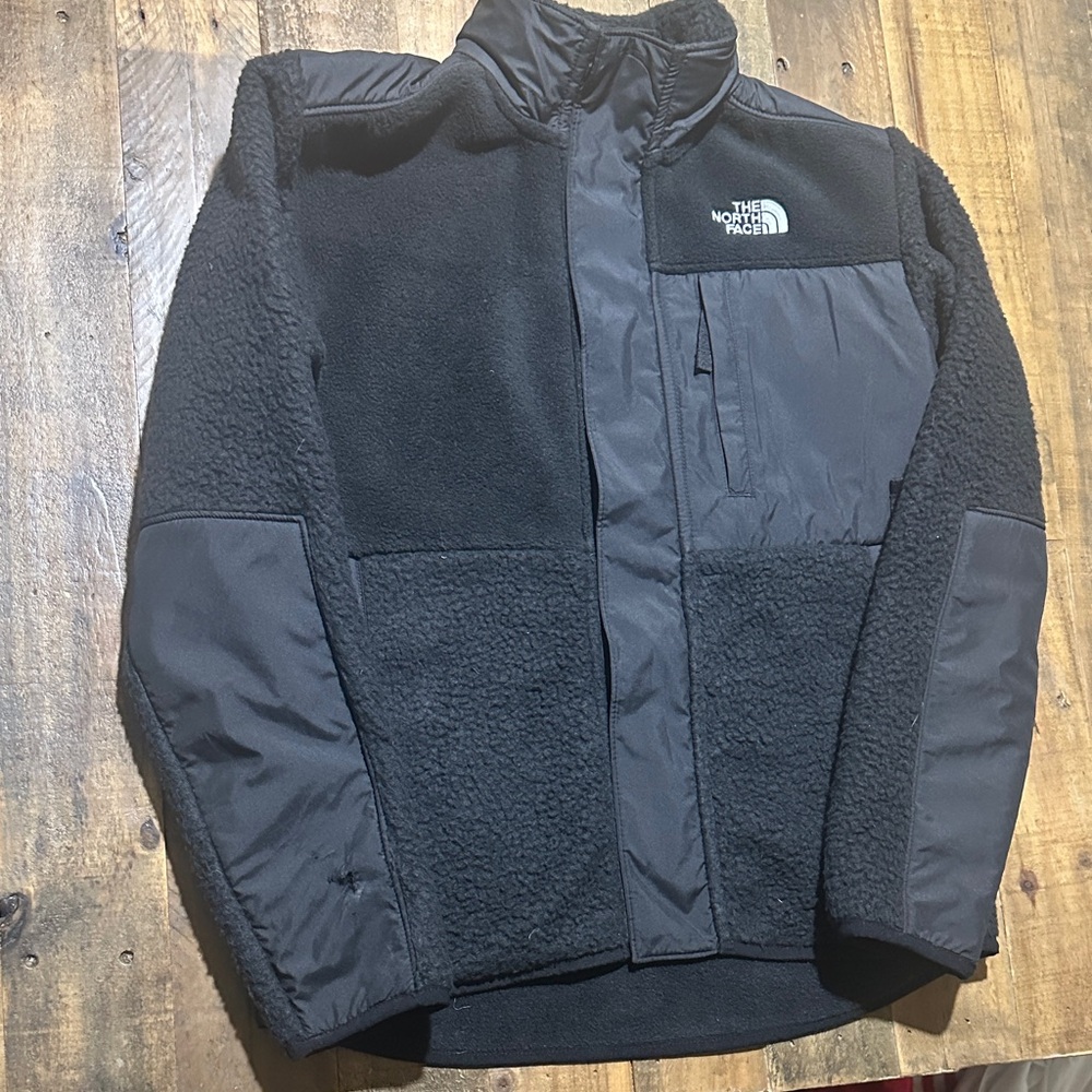 The North Face  Boys Black Performance Fleece  Jacket - Size Large